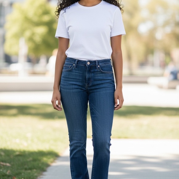 Levi's Denim - Levi’s Classic Straight Jeans Women’s Size 16 Dark Wash EUC Authentic